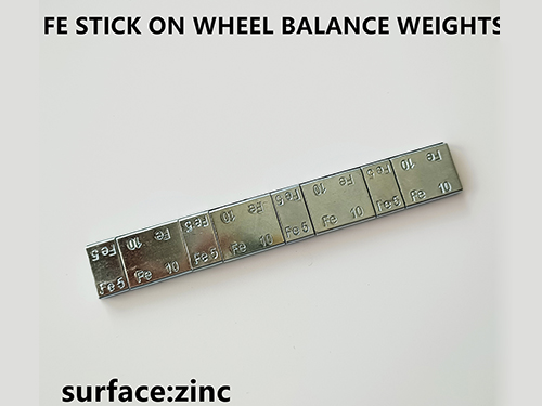 FE Adhesive wheel weight zinc